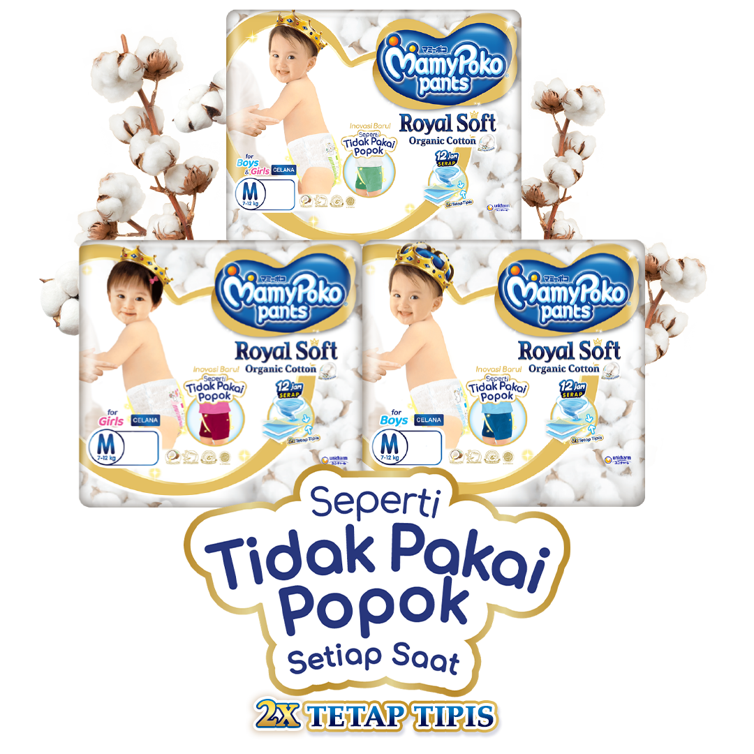 MamyPoko Pants Royal Soft Size M